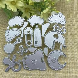 Molde De Metal Morre De Corte, Produtos Do Bebê, Decoração Scrapbook, Die Cut Album, Artesanato De Cartão De Papel, Estêncil Em Relevo - Image 3
