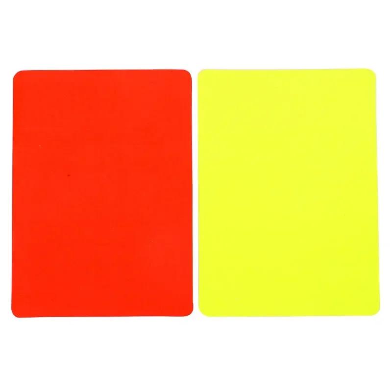 Árbitro Card Set para Jogos Esportivos, Vermelho e Amarelo, Apito e Lápis, Cartas de Aviso para Futebol, Scorebook, Futebol Árbitro - Image 1