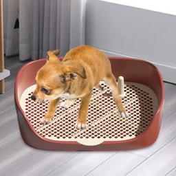 Caixa de lixo portátil para animais de estimação, WC, Potty Pan, Ferramenta de limpeza WC, Anti-Splash, Puppy and Kitten Trainer - Image 2