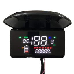 E-bike display lcd motor velocímetro tela 48-72v 6 pinos scooter de bicicleta elétrica medidor digital tram lcd montagem peças de reparo - Image 2