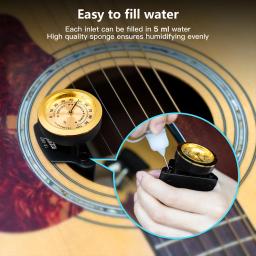 JOYO Guitto Série GHD-01 Umidificador de guitarra com higrômetro 2 em 1 Peças e acessórios para violão clássico acústico - Image 3