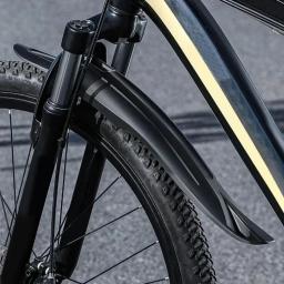 Guarda-lamas dianteiro e traseiro para bicicleta, protetor de liberação rápida, pára-lamas para mountain bike, guarda rodas, MTB, 26-29 Polegada - Image 1