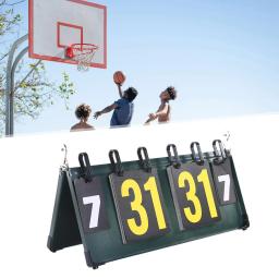 Flip Sports Scoreboard para bilhar e voleibol, placar prático, placar, portátil, mesa, Score Flipper, score Keeper - Image 2