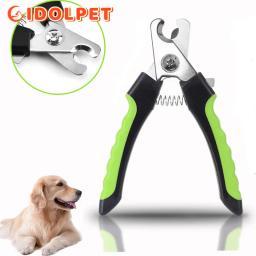 Dog Nail Clippers com guarda de segurança Cat Dog Nail Trimmers Pet Nail Clippers Lâminas afiadas Adequado para cães de médio porte Gatos - Image 1