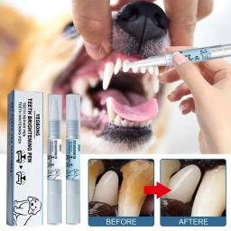 Pet Dentes Ferramentas De Limpeza, Escova De Dentes, Removedor De Tártaro, Raspador De Tártaro, Dog Dental Stain Cleaning Pen, Kit Escova De Dentes - Image 1