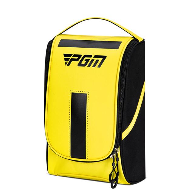 PGM Saco Impermeável para Sapatos de Golfe Esportivo Nylon Durável 19x11x32cm