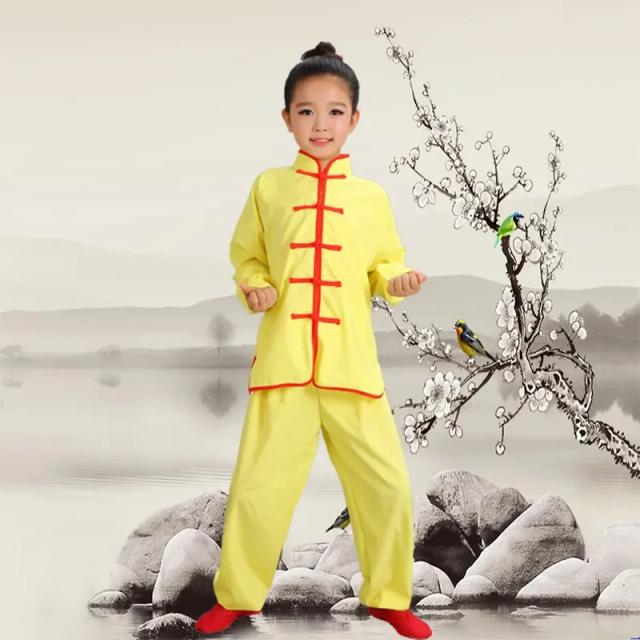Kung Fu Uniforme Infantil Tai Chi Wushu