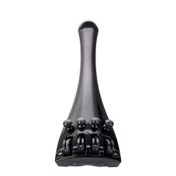 Akusticus Estilo Carbon Fiber Violoncelo Tailpiece, 4/4 Professional Ajustador Cordas, BrassTailgut, Deluxe - Image 6