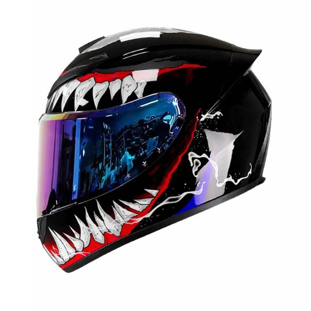 Dot Capacete de Moto Modular Flip Up Unissex para Equitação ao Ar Livre