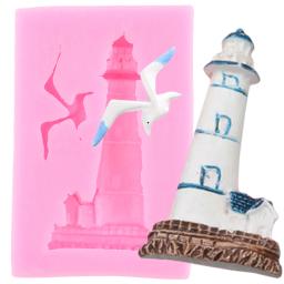 Farol Pássaro Molde De Silicone Barco À Vela Fondant Moldes Cupcake Geléia Doces Resina Argila Chocolate Decoração Ferramentas De Cozimento - Image 3