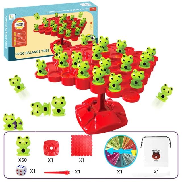 Jogo de Tabuleiro Infantil de Equilíbrio e Empilhamento para Festas e Competições