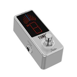 Rowin LT-910 pedal afinador de guitarra, efeito de alta precisão, pedal afinador cromático, display led, true bypass, acessórios de guitarra elétrica - Image 3
