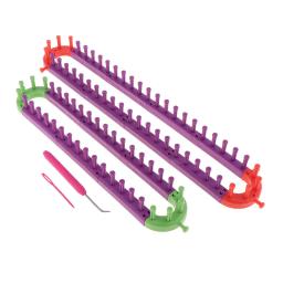 Máquina de tricô Tear Fio De Lã, Arte Artesanato Fazendo Ferramentas, Cachecol, Chapéu, Malha De Meias, Combinação Arbitrária, 1 Conjuntos, 20Pcs - Image 5