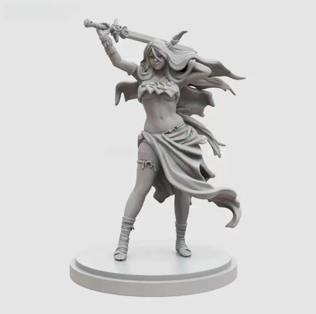Kit de Modelos em Resina Dead Kingdom - Coleção Goddess 01 com 9 Designs Exclusivos