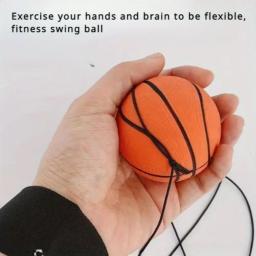 Return Hand Bouncing Ball para crianças, esporte elástico na corda, exercícios de jogos, bola de brinquedo ao ar livre para crianças - Image 5
