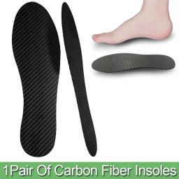 Inserções de calçados de fibra de carbono para homens e mulheres, palmilha para basquete, futebol, caminhadas, esportes, sapatos ortóticos, inserção mais severa, 1,2mm - Image 1