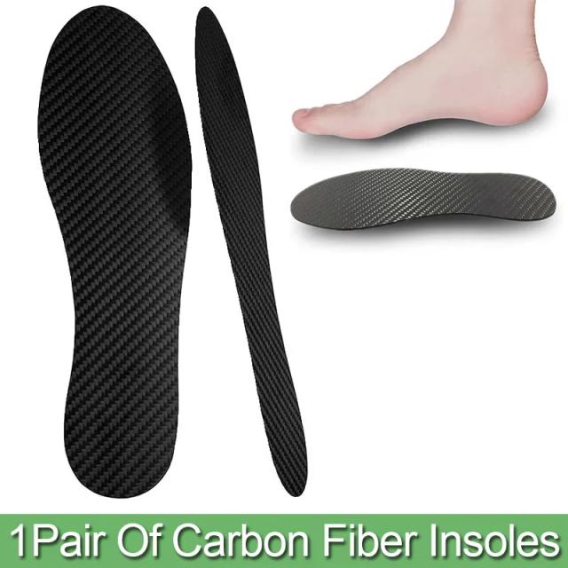 Inserções de Calçados de Fibra de Carbono: Palmilhas Esportivas para Basquete, Futebol e Caminhadas com Apoio Ortótico de 1,2mm