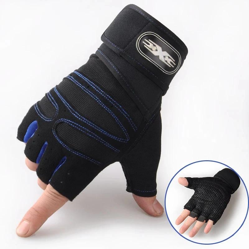 Luvas de levantamento de peso fitness, Luvas de ginástica para homens e mulheres, Treinamento de musculação, Exercício esportivo, Ciclismo - Image 1