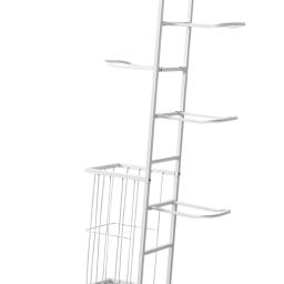 Suporte De Armazenamento De Bola Com Cesta, Interior, Exterior, Basquete, Voleibol, Futebol, Badminton, Raquetes De Tênis, Engrenagem Esportiva - Image 5