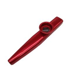 Lightweight Metal Kazoo Flauta para iniciantes, instrumento musical portátil, amantes, instrumento de sopro, design simples, venda quente, 1pc - Image 4