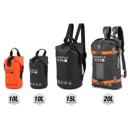 Saco seco impermeável para River Trekking, Flutuante, Mochila Roll-Top, Deriva, Natação, Esportes aquáticos, Ao ar livre, 10L, 15L, 20L - Image 1