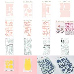 Corte de metal morre para Scrapbooking DIY, Shake Carimbos, Espanhol Álbum Cartões de Papel, Artesanato Decorativo, Embossing Die Cuts, julho, 23 - Image 1