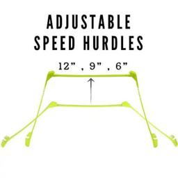 Obstáculo Dobrável Portátil, Futebol Velocidade Saltando Treinamento, Quadro De Obstáculo, Prática De Fitness Ao Ar Livre, Equipamento De Agilidade Flexível - Image 6