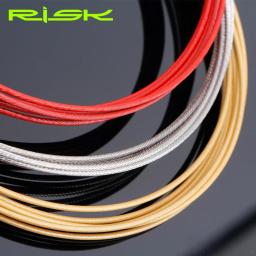 Risk 1pc fio de mudança de freio de bicicleta, linha interna de revestimento de aço inoxidável e nano-teflo, cabo de freio de mudança de bicicleta de estrada mtb fio interno - Image 3