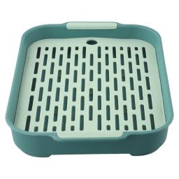 Pequeno Pet Coelho Litter Box, Bandeja de WC, Coelhos Canto, Furão, Hamster, Dragão, Gato, Guiné Porco, Holandês, Suprimentos - Image 2