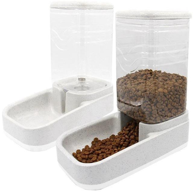 Dispenser Automático de Comida e Água 3.8L para Cães e Animais de Estimação - Compatível com a Maioria dos Dispensadores de Gravidade