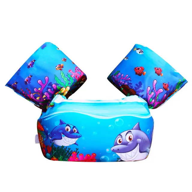 Flutuadores Divertidos de Natação em Forma de Cartoon para Crianças e Bebês - Anéis e Braçadeiras de Piscina Coloridos e Seguros