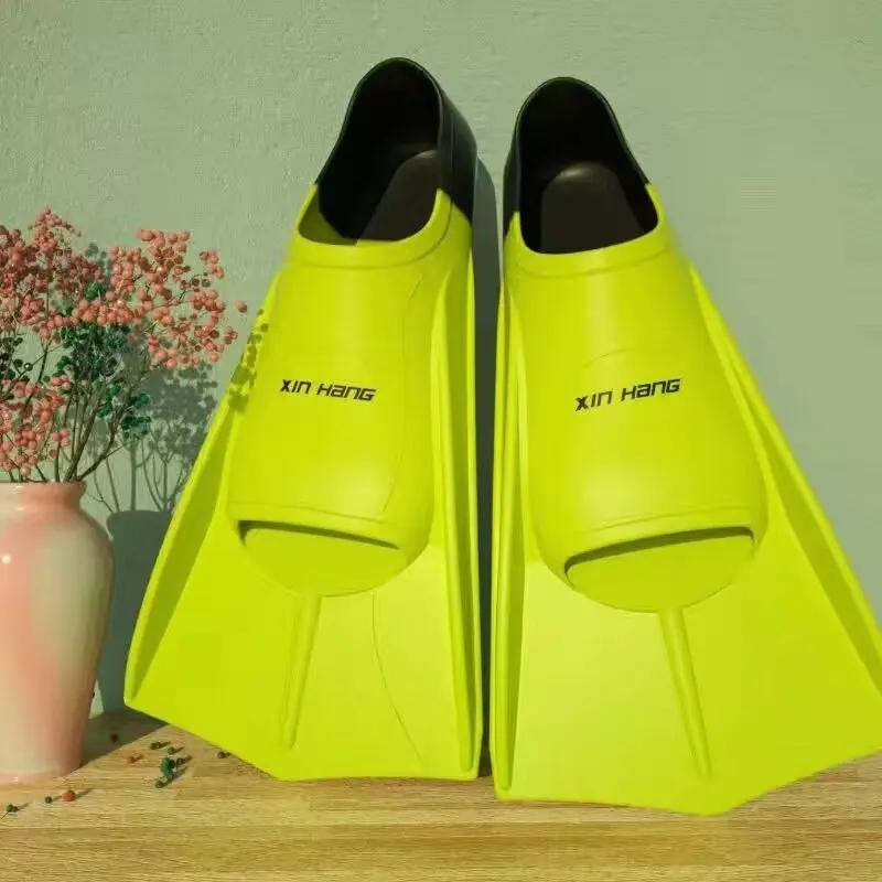 Profissional Silicone Snorkel Mergulho Nadadeiras De Natação, Homens e Mulheres, Child Training Flippers, Adultos Equipamento De Mergulho, Swim Shoes - Image 1