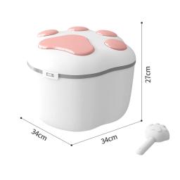 Pet Food Bin armazenamento, recipiente hermético para cães e gatos, espaçoso - Image 6