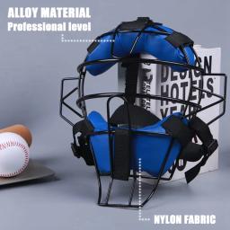 Máscara Full-Face Baseball Catcher, Ajuste Seguro Leve, Fornecer Proteção e Conforto, Não Obstruir Vista, Fácil de Usar - Image 2
