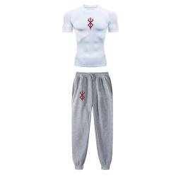 Conjunto de Compressão Anime Masculino, Estampa Tripas Berserk, Desempenho Ginásio, Treino Atlético, Camisas Secas Rápidas e Moletom, Unisex Sportwear - Image 4