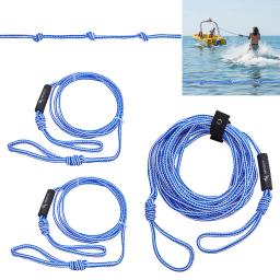 Corda De Reboque De Esqui Aquático, Corda rebocável do tubo do barco com aderência, Corda De Reboque De Surf, Corda Wakesurf, Acessórios de lancha e Wakeboard - Image 2