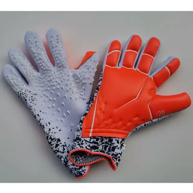 Luvas de Goleiro Profissionais em Látex Engrossado para Adultos e Crianças - Proteção e Desempenho em Futebol