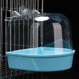 Pendurado Cubo de Banho do Pássaro para Little Bird, Banheira, Chuveiro, Gaiola, Acessório para Canário, Periquito, Calopsita, Lovebird, K8l1 - Image 6