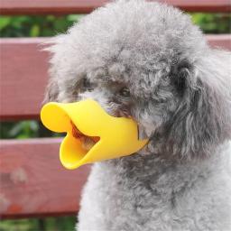 Ajustável Silicone cão focinho máscara, tampa da boca, Anti latidos, Anti mordida, respirável Pet fornecimentos, pequeno e grande cão - Image 3