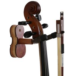 Suporte de parede de violino de madeira, gancho, parafusos, gancho pendurado para casa, estúdio, acessórios para instrumentos de corda - Image 1