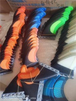 Fiberglass Surfboard Fins Set para Wakeboard, Fiberglass Fins-Acessórios Skimboard Traseiro, BiLong Futures, Fibra de Carbono, XS-Traseira, 2 Pcs - Image 3