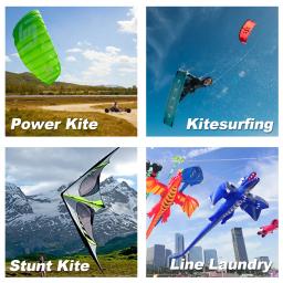 Cabo UHMWPE para Kitesurfing, Resistência à abrasão, Low Stretch for Power Kite, Stunt Kite Substituição, Flying Lines, 9KM, 45kg a 340kg - Image 5