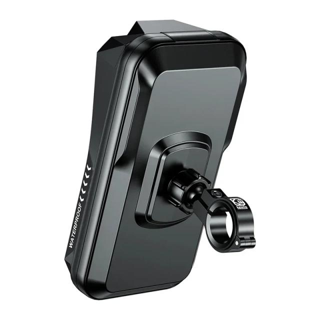 Suporte Ajustável para Telefone de Motocicleta e Bicicleta - Montagem Universal Anti-Queda para Guidão