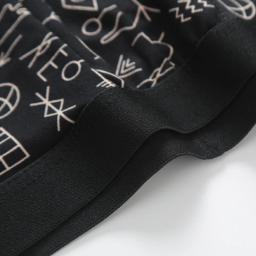 Roupa interior sexy para homens jovens, tamanho europeu e americano, shorts estampados, shorts para homens de meia idade, pacote 4 - Image 6