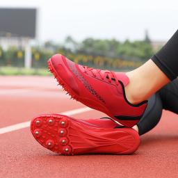 Tênis de Atletismo Spikes para Homens e Mulheres, Atleta Profissional, Corrida, Rastreamento, Nail Training, Tênis - Image 5