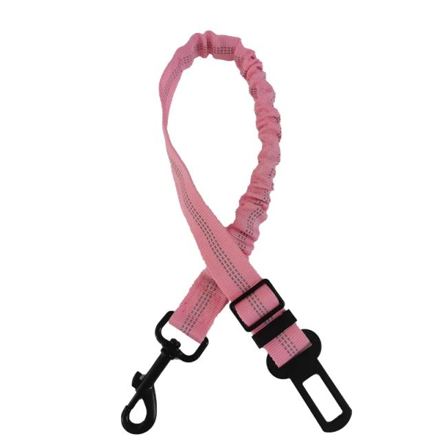 Cinto Ajustável Universal para Pets: Conforto e Segurança em Nylon Elástico e Reflexivo para Cães e Gatos de Todos os Tamanhos