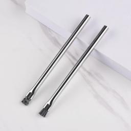 Escova De Limpeza De Algas De Aço Inoxidável, Limpador De Água Dura, Planta Removedor, Acessório De Aquário, Ferramenta De Limpeza De Peixes - Image 1