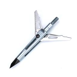 Broadhead Arrow Head for Archery Shaft, DIY com 2 Lâminas Expansíveis, Point Tips, 100 Grain, 3 Pcs, 6 Pcs, 12Pcs - Image 2
