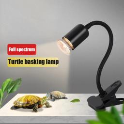 Lâmpada de sol de tartaruga 220v, com 25/50/75w uva + uvb, espectro completo, lâmpada solar para tartaruga, suplemento de cálcio, caixa de animais de estimação, iluminação - Image 1