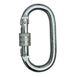 Gancho mosquetão de aço forjado 23KN, Segurança profissional, Escalada de segurança Rope Lock, Ferramenta protetora de montanhismo - Image 6